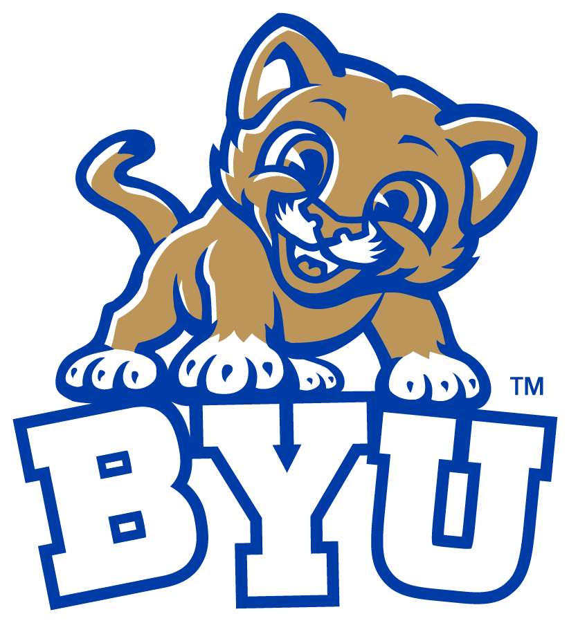 Brigham Young Cougars 2016-Pres Misc Logo v2 diy DTF decal sticker